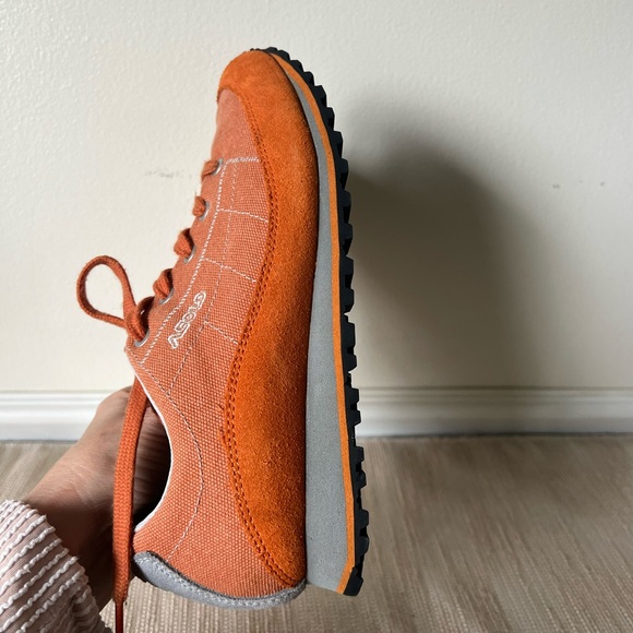 Vintage Asolo Classic Women's Sz US 7.5 Hiking Trail Mountain Shoes Orange - Picture 6 of 16